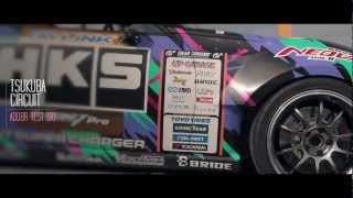 HKS Toyota GT86 with Yokohama  Drifting Taniguchi [upl. by Haissem]