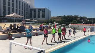 Eden Roc Rhodes Pool Club Dance Bouge La Cabeza August 2020 [upl. by Harrod]