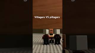 Villagers VS pillagers ￼￼ [upl. by Akaenahs]