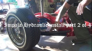 How to Impala Hydraulics Install Part 2 [upl. by Arahk]