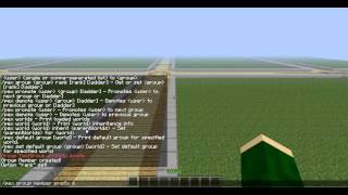 How to create groups with Permissions commands EASIEST WAY PermissionsEx Minecraft [upl. by Krischer]