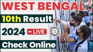 WBBSE madhyamik 10th result live🔴 west bengal board 10th result 2024madhyamik result kivabe dekhbo [upl. by Relyk]