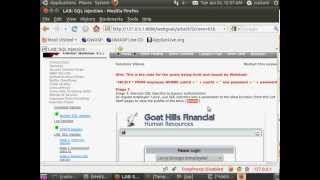 WebGoat 53  Stage 3  Numeric SQL Injection [upl. by Rowney73]