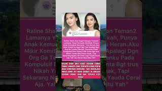 RALINE SHAH AKUI KAGET SAAT TAU TEMAN LAMANYA MENIKAH DAN CERAI [upl. by Mayda]