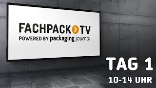 FACHPACK TV  Tag 1 Vormittag  Live von der Messe [upl. by Georgina919]