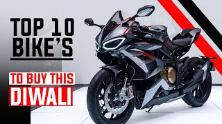 TOP 10 New Launch Bikes to Buy This Diwali  Price Under 15 Lakh to 2 Lakh [upl. by Alil]