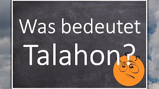 Was bedeutet Talahon Bedeutung Erklärung Talahon [upl. by Hobbs]