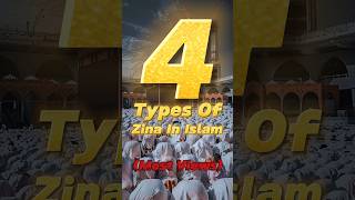 4 Types of Zina In Islam 😱 islamicstatus wayofsuccess motivation writes shorts [upl. by Noeled]