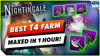 Nightingale BEST Tier 4 Essence Farm To MAX Upgrades in 1 HOUR Realms Rebuilt [upl. by Relluf962]