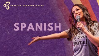 Spanish  Anjelah Johnson Comedy [upl. by Elleinnad]