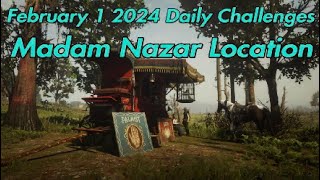 Red Dead Online Daily Challenges Madam Nazar Location 212024 rdo rdr2 reddead2online [upl. by Urion356]