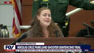 Nikolas Cruzs sister testifies 1st time Ive seen him since day he was born  LiveNOW from FOX [upl. by Landa565]