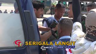 Haloo SAYA Randy Pangalila Film Serigala Langit Pasukan Khusus [upl. by Alleacim988]