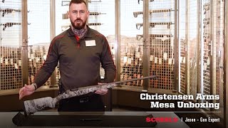 Christensen Arms Mesa Rifle Unboxing  SCHEELS [upl. by Winstonn688]