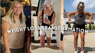 How I lost over 80lbs naturally  Weight Loss Transformation [upl. by Melda]