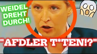 💥 NICHT ZU GLAUBEN SCHAU DIR DAS AN WEIDEL IM BUNDESTAG I PolitikShortsGER politik [upl. by Inol381]