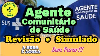 Agente Comunitário de Saúde  Simulado e Revisão  Baixe a Apostila e Mapas  ACS 2024  Novo [upl. by Hoxsie]