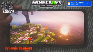 Realistic Shader Minecraft PE 12051 ❤️  Render Dragon  All 120 Version [upl. by Moseley]