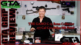 Gamo C15 Bone Collector Co2 Pistol GRiP Review  Gateway to Airguns Airgun Review [upl. by Mann830]