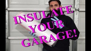 Insulate your garage Too Easy Part 1 [upl. by Rego]