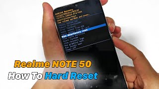 How To Hard Reset Realme NOTE 50 [upl. by Tully296]