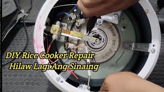 DIY RICE COOKER REPAIR  LAGING HILAW ANG SINAING [upl. by Hannover]