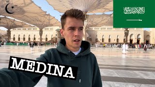 my journey to MEDINA SAUDI ARABIA🇸🇦 رحلتي للمدينة المنورة 🇸🇦 [upl. by Eremihc991]