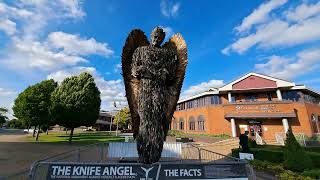 Knife Angel Oldbury 5 October 2024 [upl. by Okihcim490]