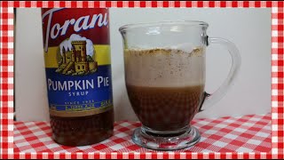 Pumpkin Spiced Latte  Pumpkin Spiced Latte Recipe  Torani Friday  Noreens Kitchen [upl. by Mani]