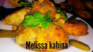 Cuisine Melissa kahina Tadjine Sfiriya ou Ma3kouda مطبخ ميليسا كهينا طاجين السفيرية او المعقودة [upl. by Liberati145]