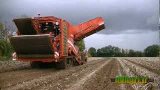 GRIMME Varitron 470 4 rangs pour une démo en 2012 [upl. by Toshiko]