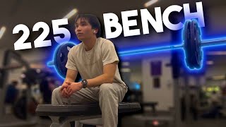 How I BENCHPRESS 225 at 130lbs Bodyweight [upl. by Claudia]