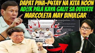 MARCOLETA MAY BINULGAR KAY FERNANDEZ KAYA PALA GALIT SA DUTERTE❗️ [upl. by Ogilvy]