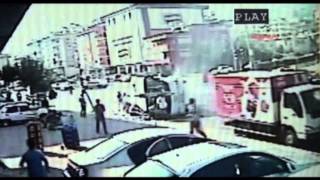 Raw Dramatic Bus Crash in Turkey CaughtonTape [upl. by Aisats]