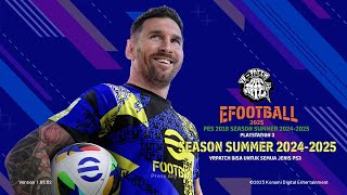 Review eFootball VRPatch Summer 2025 PS3 [upl. by Erie]