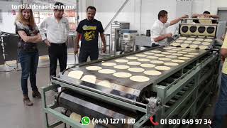 Máquina Tortilladora MLR 360 │ MLR360 Tortilla Machine  Manufacturas Lenin [upl. by Lull]