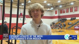 StudentAthlete of the Week Chittenangos Ryan Moesch [upl. by Nudd9]