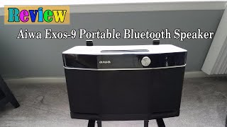 Aiwa Exos9 Portable Bluetooth Speaker Review  Is It Worth It [upl. by Arved]