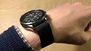 Affordable Pilot Watch Seiko Flightmaster SND253P1 Review [upl. by Milissent]