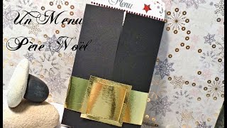 Tutoriel menu de Noël Père Noël  FACILE ­¡ [upl. by Siobhan]