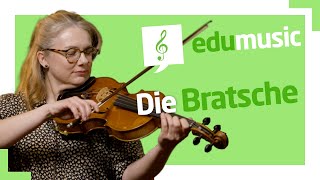 edumusic  Die Bratsche Instrumentenkunde für Kinder [upl. by Aehtla]