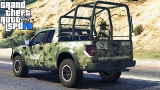 GTA 5LSPDRF 161EJERCITO MILITAR MEXICANO  MISIONESEdgarFtw [upl. by Aikkin]