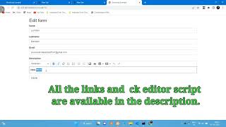 How To Use Ck Editor In Laravel [upl. by Esinej293]