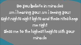 The Maccabeats  Miracle  Matisyahu  Hanukkah LYRICS HD [upl. by Antone]