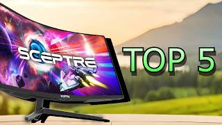 TOP 5 BEST BUDGET GAMING MONITORS IN 2024 [upl. by Eenert]