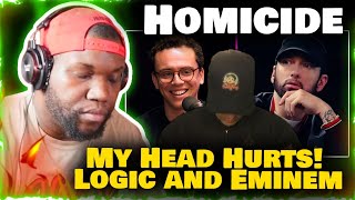 Logic  Homicide ft Eminem Official Video  Reaction [upl. by Mordecai]