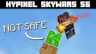 Trampoline Trickery  Hypixel Skywars 56 [upl. by Annnora]