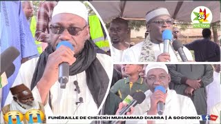 UrgentFunéraille de Notre Cheikh Madou Diarra à SOGONIKOBamako le 13 Novembre 2024 [upl. by Rebmit]