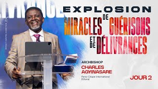 JOUR 2  EXPLOSION DE MIRACLES GUÉRISONS ET DÉLIVRANCES  Archbishop Charles AGYINASARE [upl. by Mountford702]