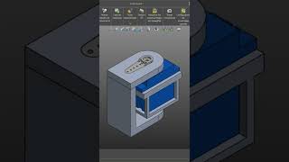 Design of a mechanical spider leg  Solidworks solidworks 3dprinting 3dmodel [upl. by Ahseinet]